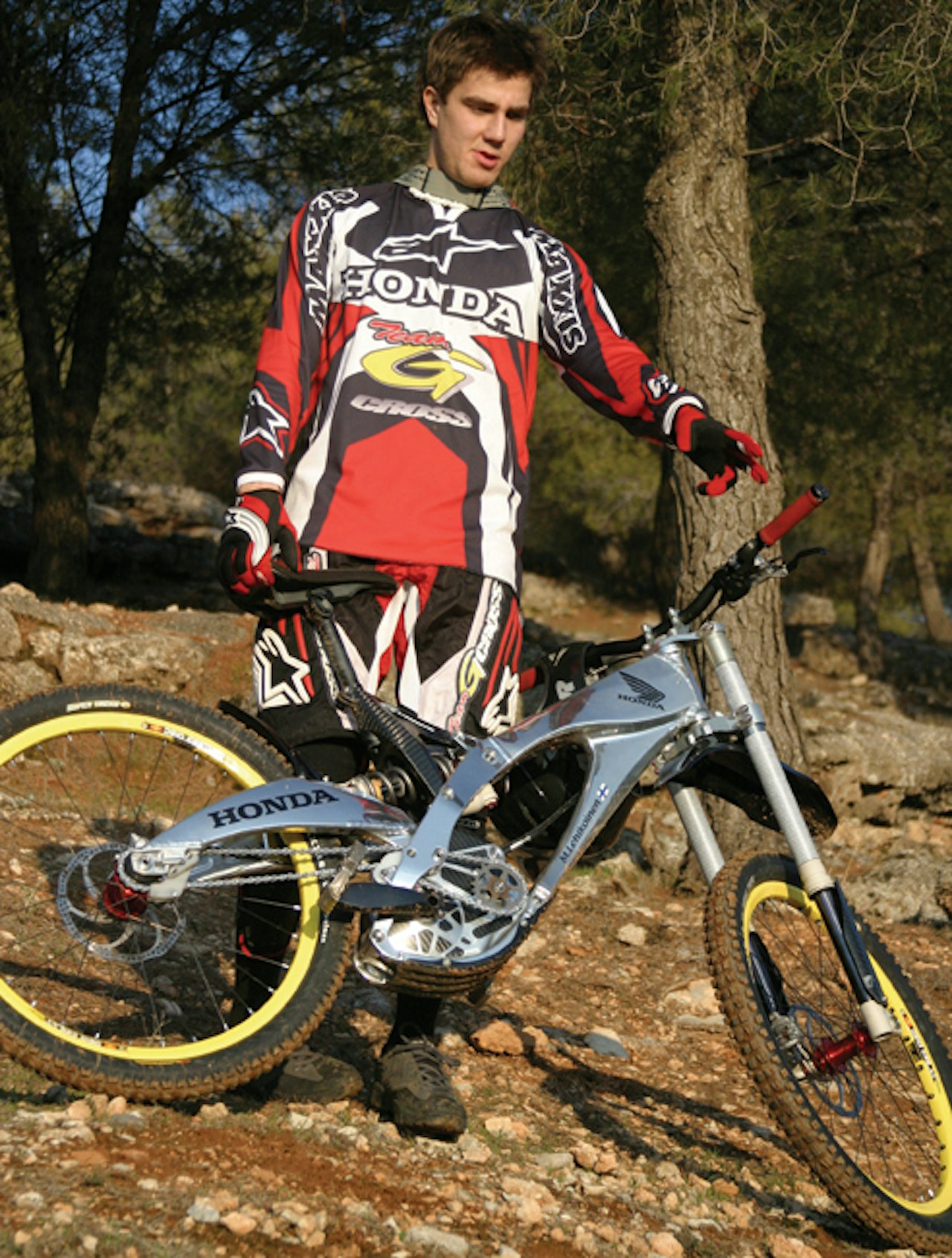 Matti Lehikoinen har hatt sin livs sesong på sykkelen. Nå er han alvorlig skadet i ryggen. Foto: Simen Berg. Matti Lehikoinen har hatt sin livs sesong på sykkelen. Nå er han alvorlig skadet i ryggen. Foto: Simen Berg.