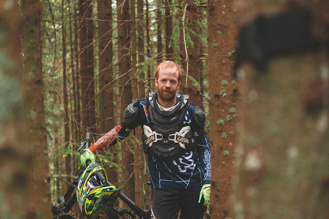 ILDSJEL: Ikke mange har tilbragt så mange timer i Hafjell Bike Park som Ole Henrik. Han flyttet sågar til Øyer for å bo nærme anlegget.