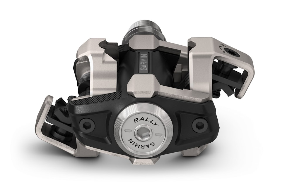 SHIMANO-LIK: Garmin-pedalen minner om Shimanos egne SPD-pedaler. Garmin Rally XC200