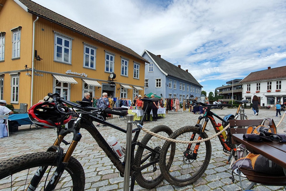 Ispedd litt urban sykling og kafébesøk. Foto: Tord Bern Hansen. sykling drøbak stisykling svinesund Oslo østfold Follo