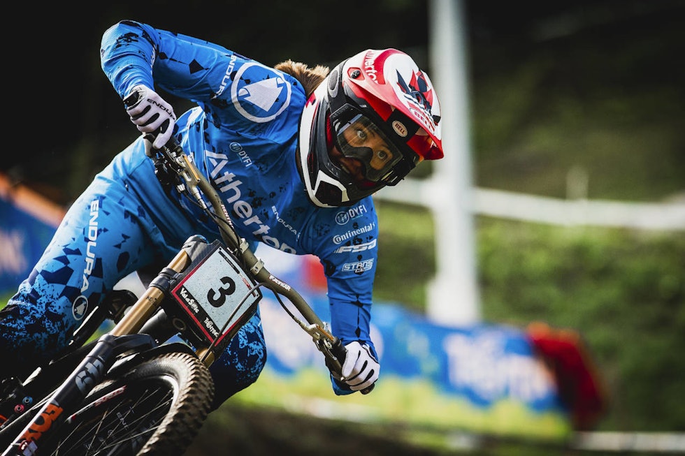 FAVORITT: Mille Johnset har gjort det bra både i Lenzerheide og Monte Sainte Anne tidligere. Nå har begge verdenscupene der blitt avlyst. Foto: Sven Martin Mille Johnset