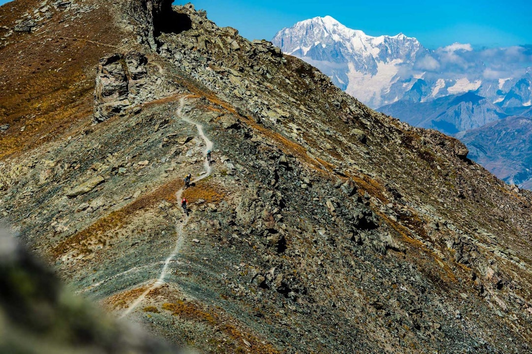 RUFSETE: Aosta-dalen har alt. Nydelig skogssykling, eller røffe, tekniske stier oppe i fjellet.