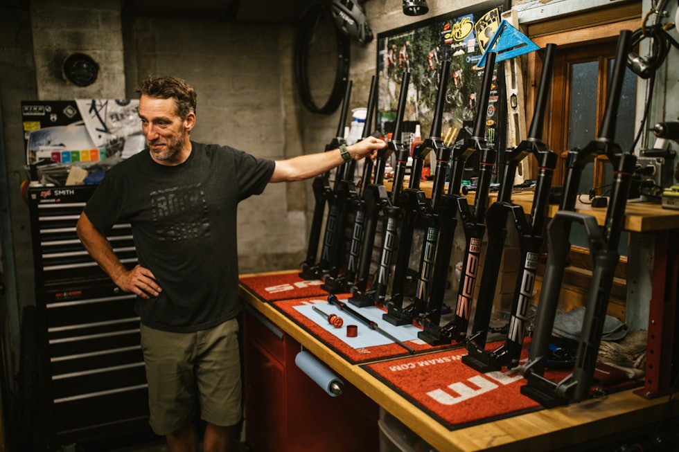 DESIGNKONTORET: Zeb er designet i RockShox' designkontor i Colorado Springs. Stort utvalg av Zeb