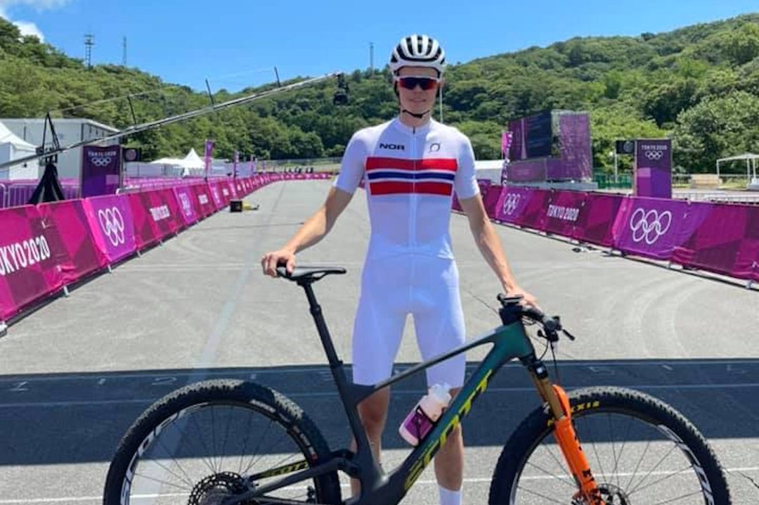 Hægstad kom på 25.plass i OL-rundbanerittet i Tokyo 25. PLASS: Erik Hægstad kom på 25.plass i OL-rundbanerittet i Tokyo. Foto: NCF