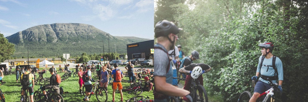 SYKKELFESTIVAL: Flere stisyklister dro til Oppdal for å prøve nye stier i 2020. Foto: Kristoffer H. Kippernes oppdal sykkelfestival