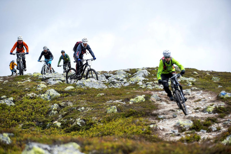 Foto: Jonas Hasselgren jobb som sykkelguide