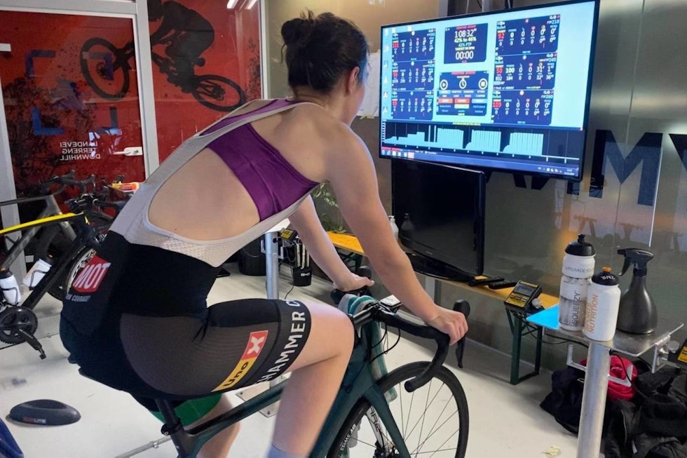 tv rulle sykling zwift