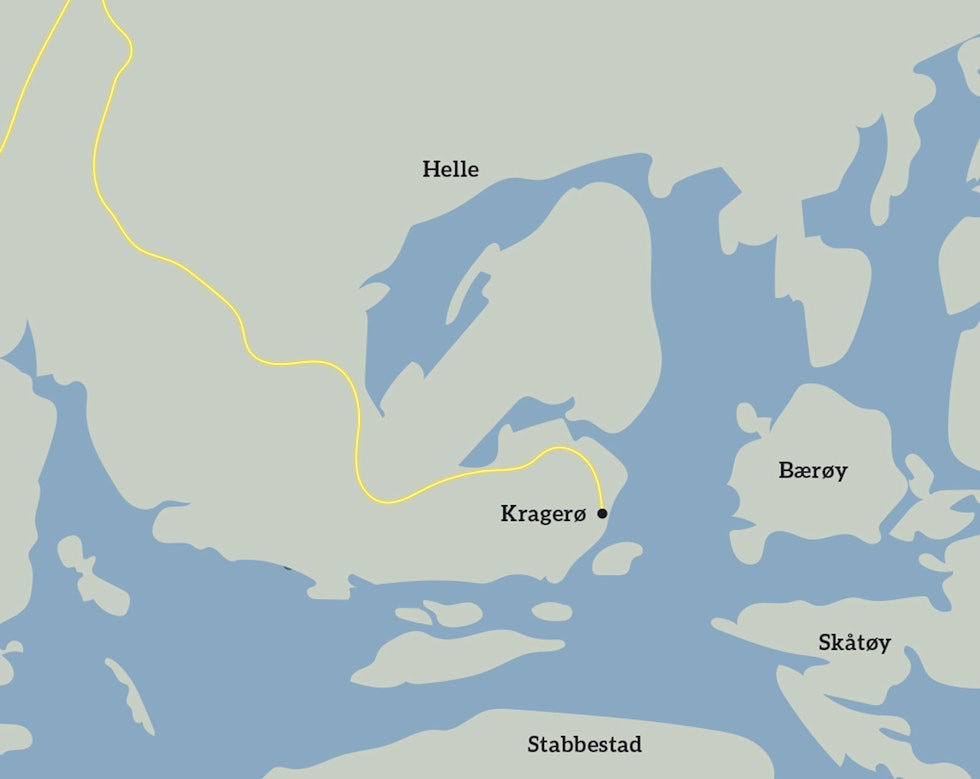 Skjærgårdsidyll_Kragerø_Kart