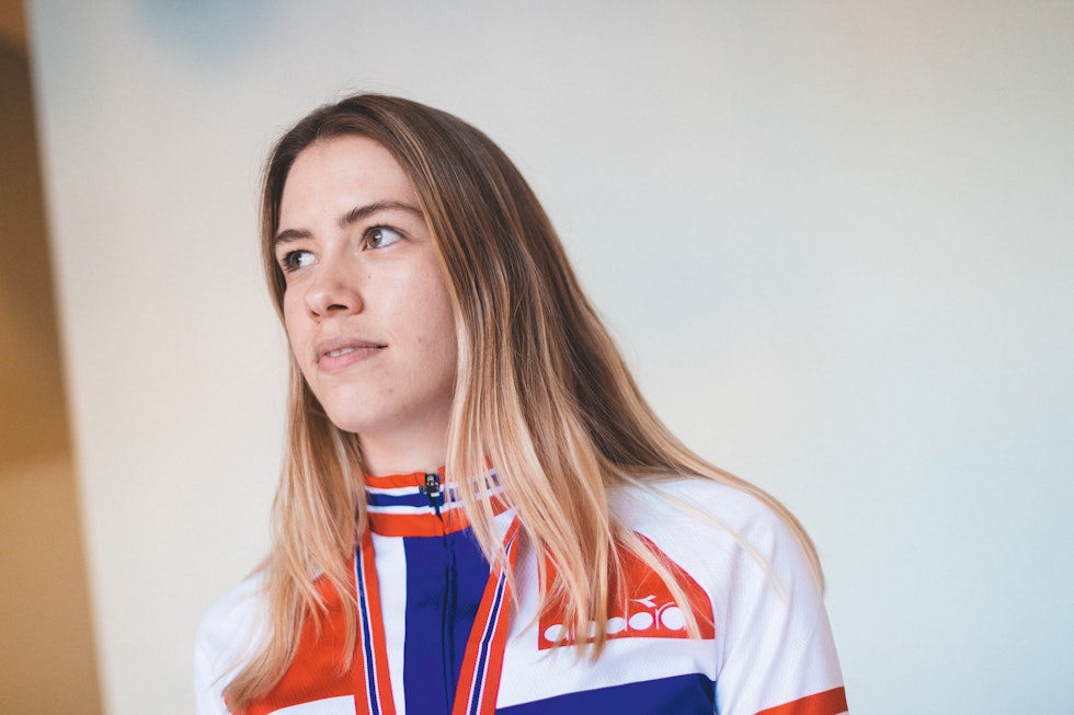 BEST I NORGE: Marit Sveen vant norgesmesterskapet i rundbane i Son. BEST I NORGE: Marit Sveen vant norgesmesterskapet i rundbane i Son.