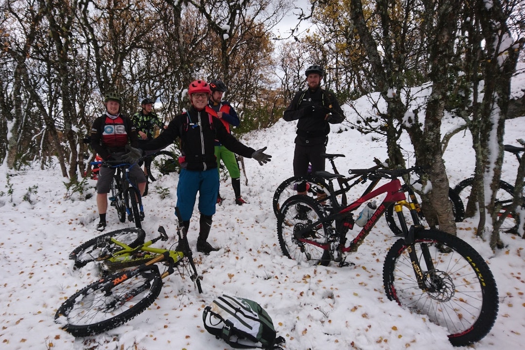I fjor kom vinteren til Oppdal like før stisykkelcampen, uten at det la noen demper på stemningen. Da gikk campen siste helga i september. I år er arrangementet lagt til første helg i september. Foto: Odin Sande I fjor kom vinteren til Oppdal like før stisykkelcampen, uten at det la noen demper på stemningen. Da gikk campen siste helga i september. I år er arrangementet lagt til første helg i september. Foto: Odin Sande