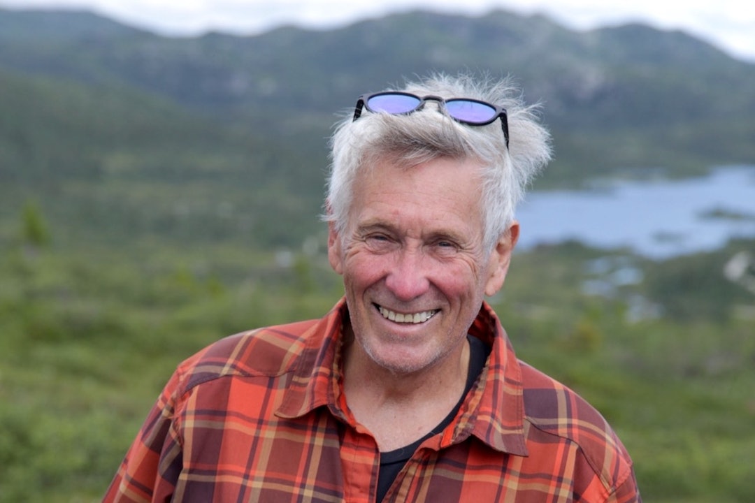 Glen Jacobs i World Trail Ltd er i Norge for første gang i forbindelse med design av stisykkeltilbudet i Høgevarde. Foto: Harald Haaland Glen Jacobs i World Trail Ltd er i Norge for første gang i forbindelse med design av stisykkeltilbudet i Høgevarde. Foto: Harald Haaland