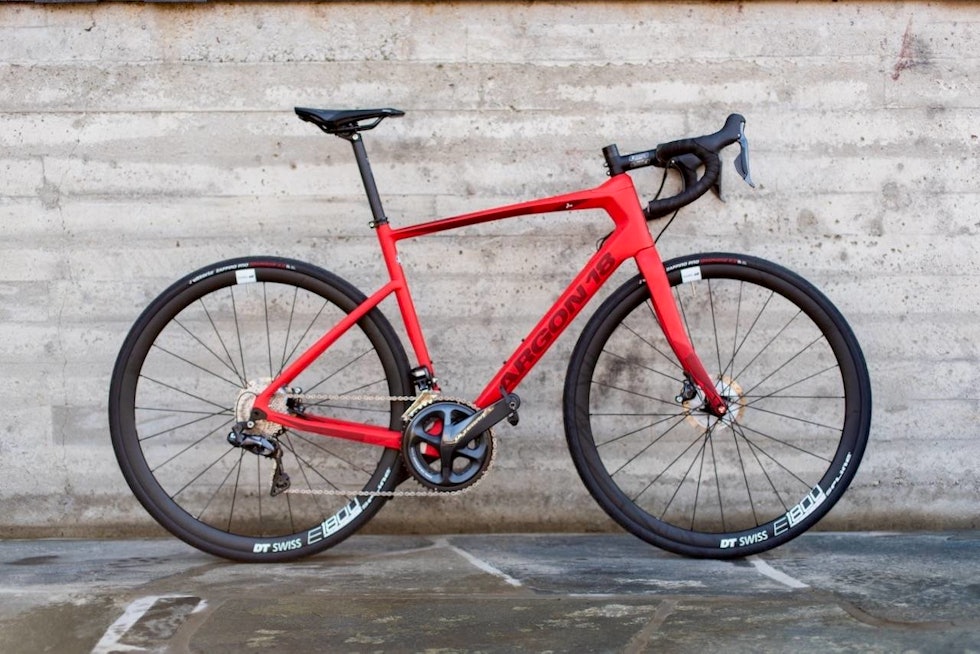 ROBUST: Sykkelen er noe tung, men veier opp for det med mange plusser. Foto: Henrik Alpers test-av-argon18-krypton-cs-crop1280