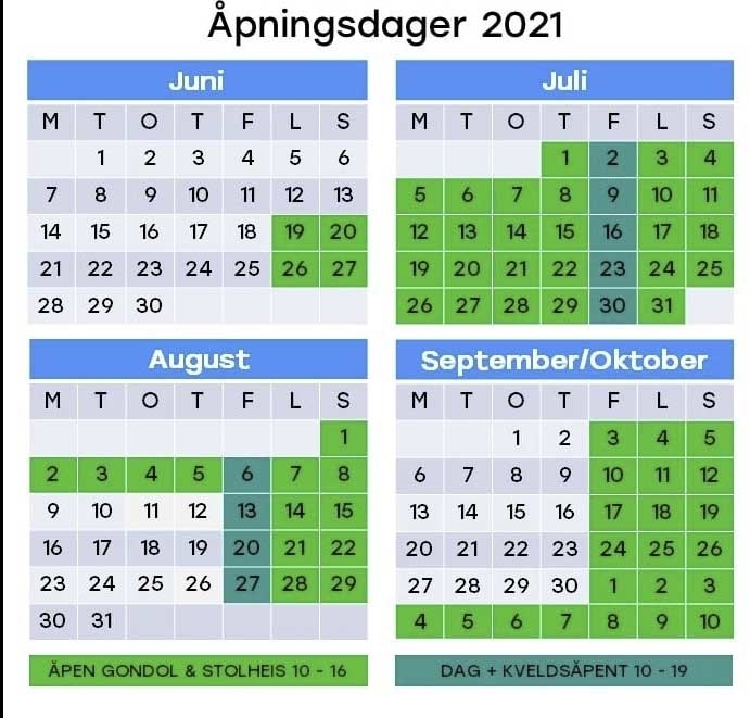 FLERE DAGER ÅPENT: De som liker heisbasert sykling har mye å se fram til i 2021. åpningstider hafjell bike park 2021