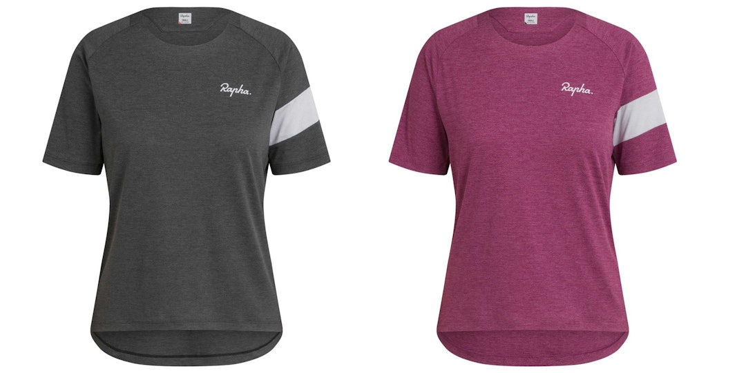 KORTERMET TRØYE, DAME rapha trøye dame