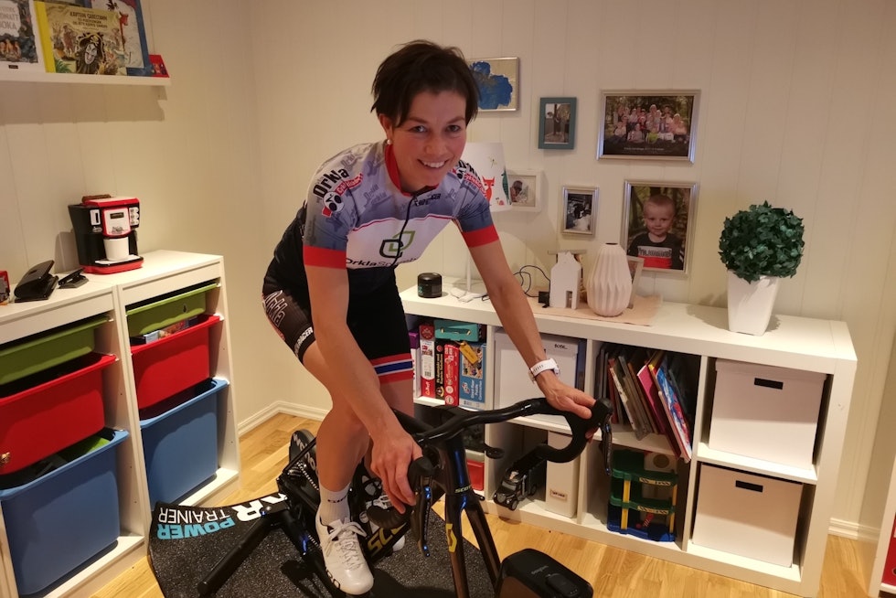 Borghild Løvset er blitt tatt ut til tidenes første Zwift-VM. Foto: Kristian Tokle Borghild Løvset Zwift
