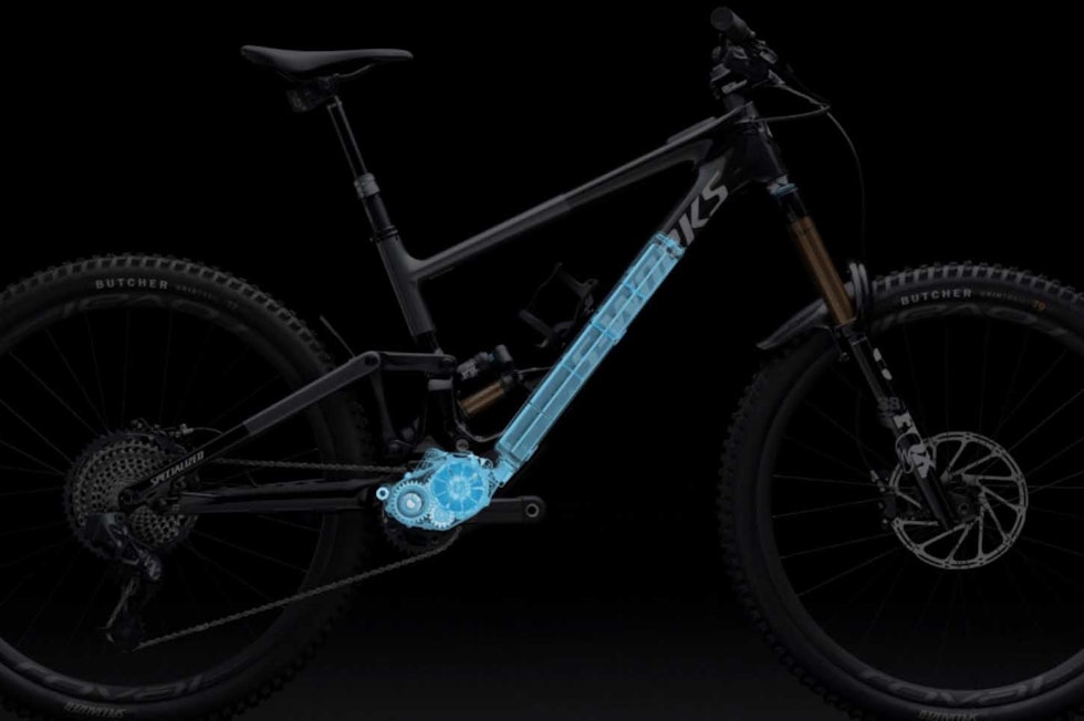 INTEGRERT: Den nye Kenevo SL har et langt slankere utseende enn sin forgjenger. specialized kenevo sl elsykkel motor 2021