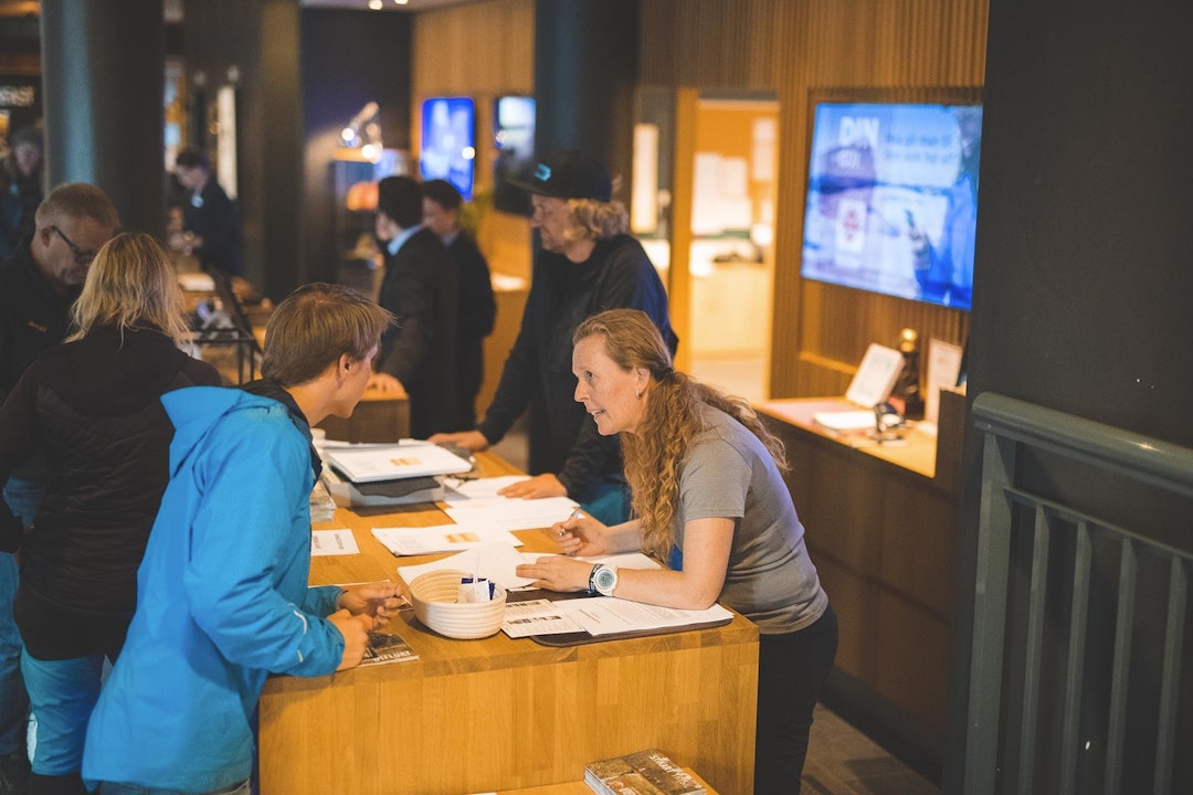 FESTIVAL I GANG: Både utstillere og syklister er på plass i Trysil for flere dagers sykkelfest. Foto: Kristoffer H. Kippernes _E5I0677