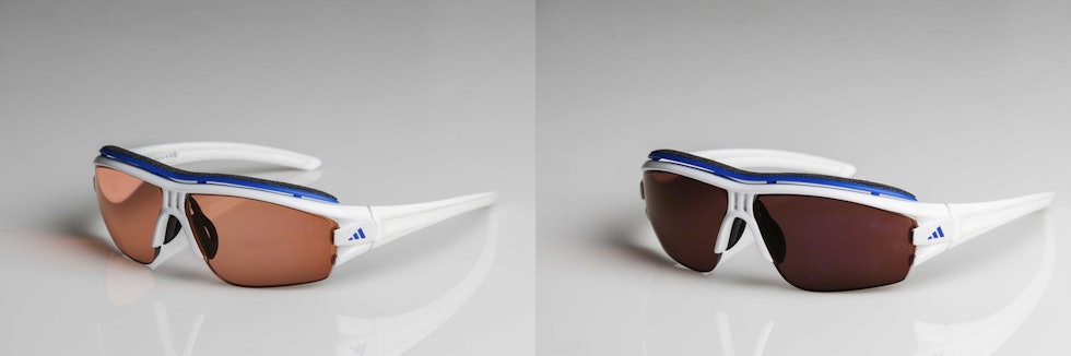 test adidas sykkelbriller styrke styrkeglass fotokromatisk