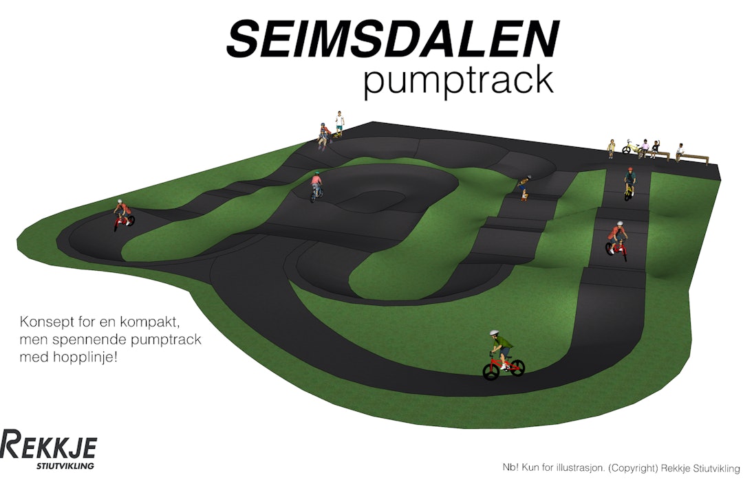 Pumptrack Seimsdalen Årdal