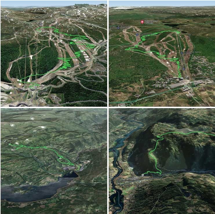 kart utvikling stisykling hallingdal