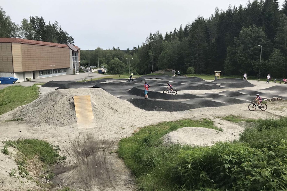 SVÆR: Pumptracken på Siggerud har nok boltreplass. SVÆR: Pumptracken på Siggerud har nok boltreplass.