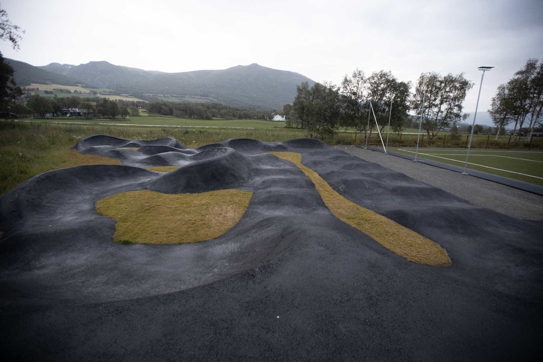 PROFF: Pumptracken i Oppdal er gjennomført. Foto: Kristoffer H. Kippernes PROFF: Pumptracken i Oppdal er gjennomført. Foto: Kristoffer H. Kippernes