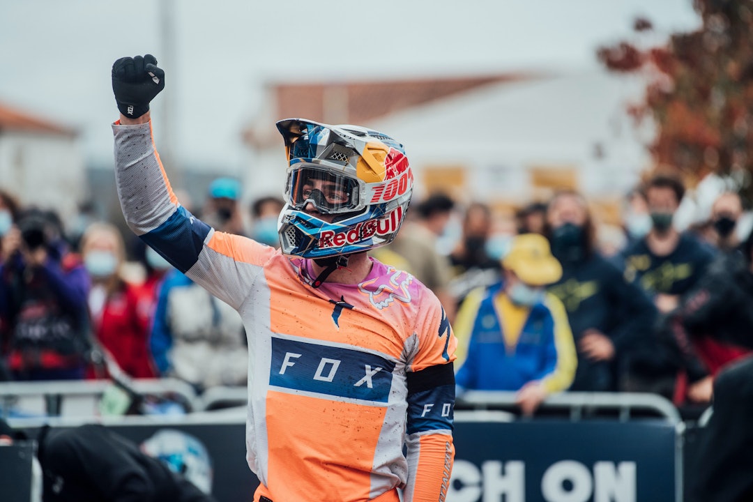 Loic Bruni vant verdenscupen sammenlagt etter fire av fire runder. Foto: Bartek Wolinski/Red Bull Content Pool Loic Bruni vant verdenscupen sammenlagt