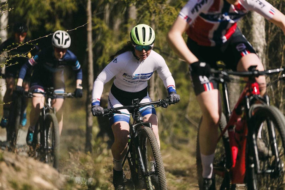 I FORM: Elisabeth Sveum vant damenes testritt under landslagssamlingen i Son på tirsdag. Foto: Kristoffer Kippernes Testritt landslagssamling Son
