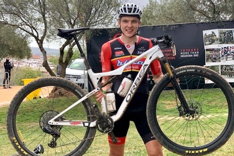 Martin Røste Omdahl i Andalucia Bike Race