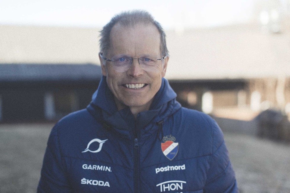 FORNØYD: Landslagssjef Eddy Knudsen Storsæter var fornøyd med den fysiske formen på rytterne under tirsdagens testritt i Son. Foto: Kristoffer Kipoernes Testritt landslagssamling Son