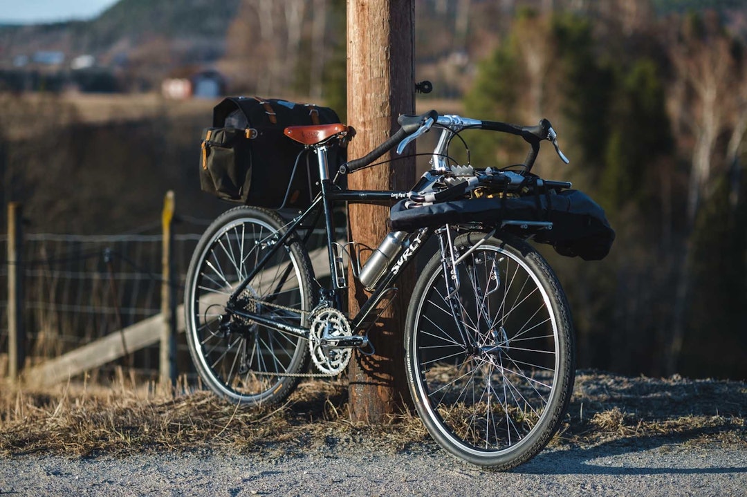 sykkeltur truger bikepacking