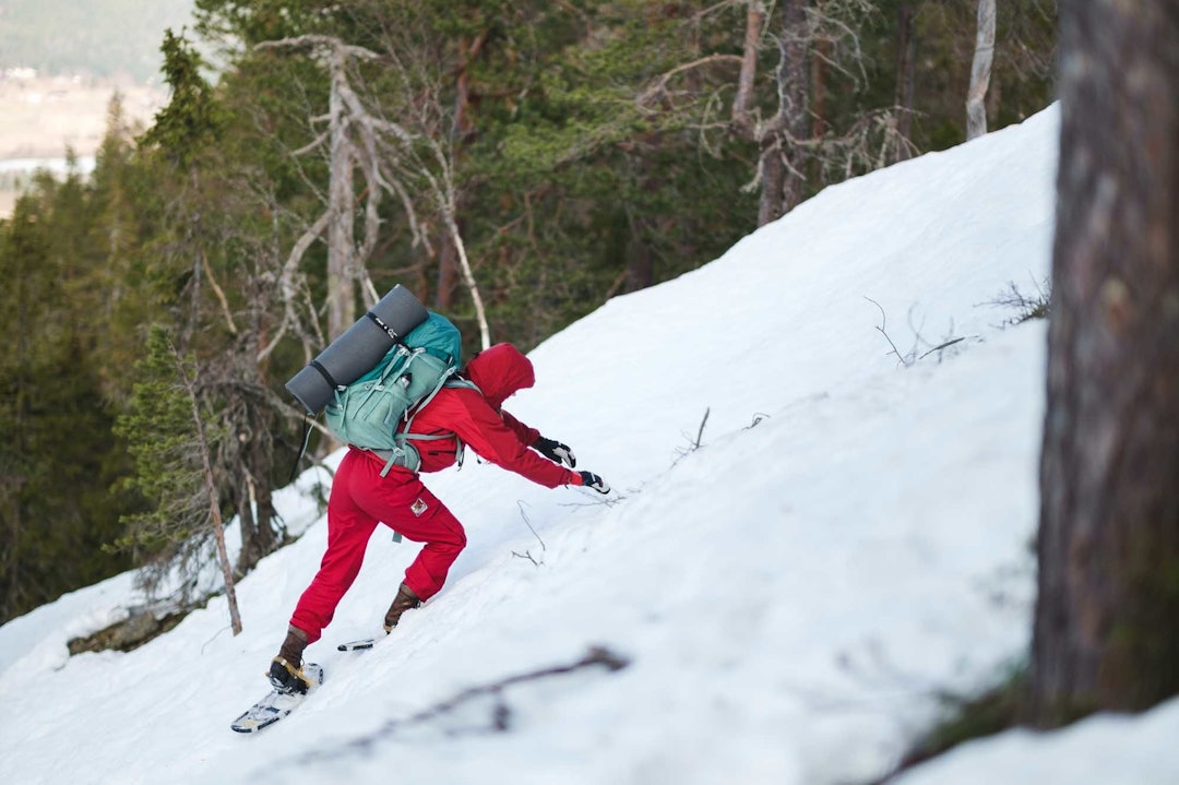 BRATT: Vi bestemmer oss for å holde kjeft om hvor bratt det egentlig var når vi kommer hjem sykkeltur truger