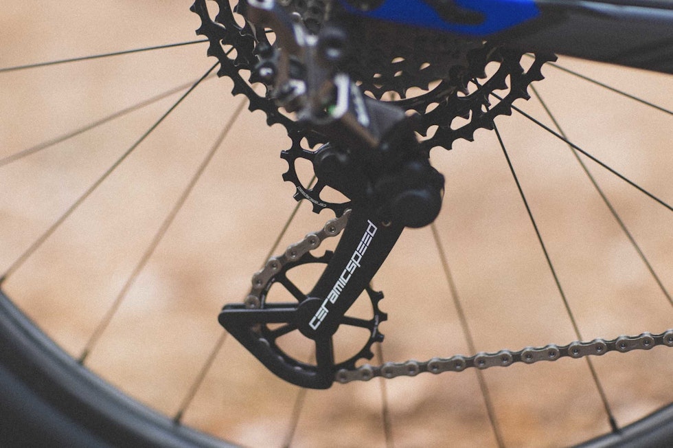 NOEN WATT HER...: .. noen watt der. Alt teller når kampen om seieren skal avgjøres. Erik har oppgradert drivverket med keramiske produkter fra CeramicSpeed erik hægstad scott spark