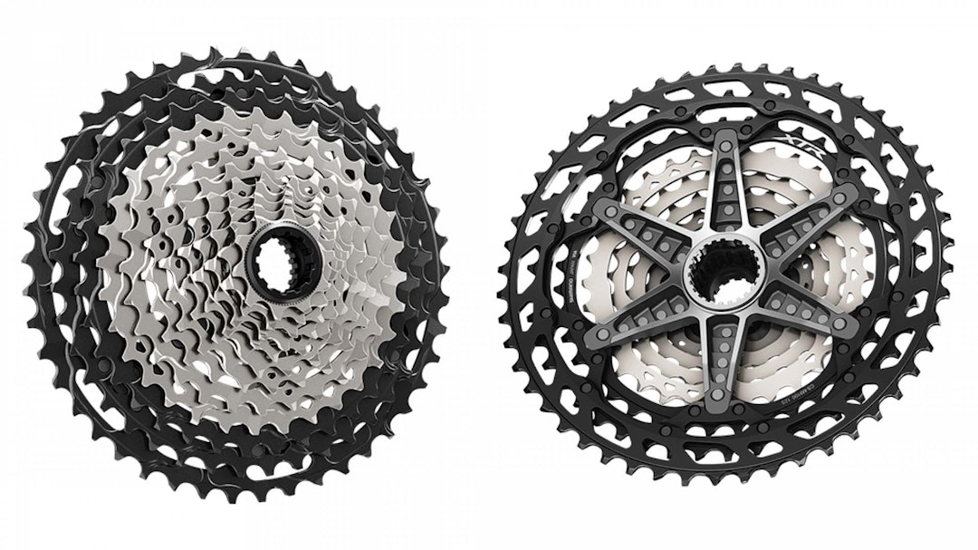 VALGET ER DITT: Shimano XTR er nå tilgjengelig i både 1x12 og 2x12-konfigurasjoner. Kjører du 2x12 får du også muligheten til å ha mindre sprang mellom girene. VALGET ER DITT: Shimano XTR er nå tilgjengelig i både 1x12 og 2x12-konfigurasjoner. Kjører du 2x12 får du også muligheten til å ha mindre sprang mellom girene.