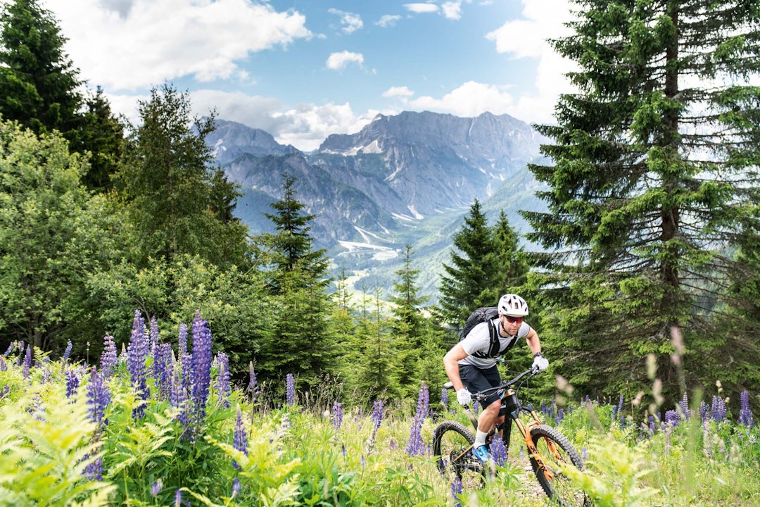 TESTING TESTING: Terrengsykkel dro til Kranjska Gora i Slovenia for å teste den nye XTR-gruppen. Foto: Shimano / Irmo Keizer _IKS4032