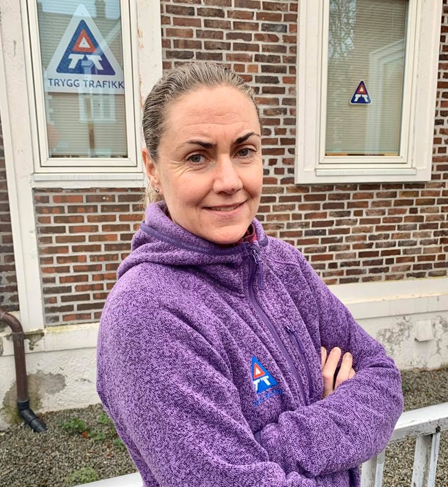 Gunn-Rita Dahle Flesjå er ansatt i Trygg Trafikk Gunn-Rita Dahle Flesjå