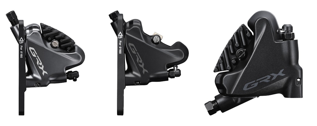 FINNER: ICE-tech-finner får du også på grusbremsene fra Shimano. FINNER: ICE-tech-finner får du også på grusbremsene fra Shimano.