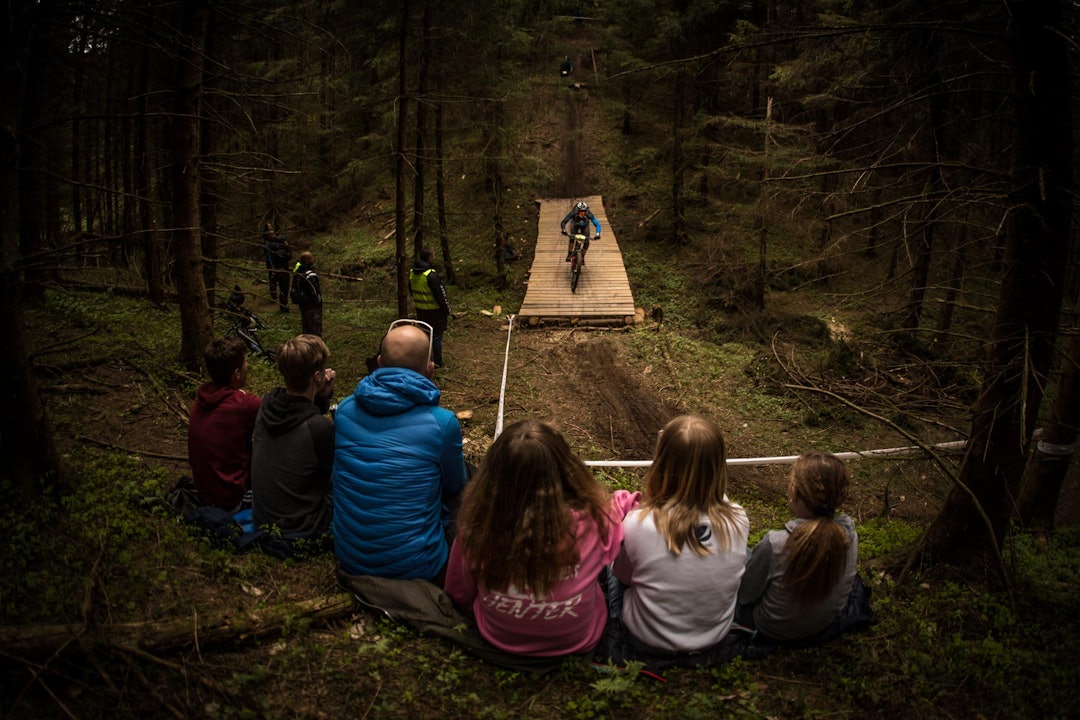 Familie på ritt. Familie på ritt.