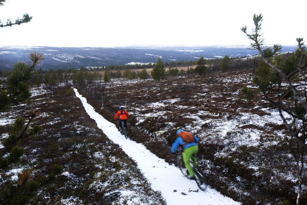 ENDELØST? Det er ofte dette syklister drømmer om.. Foto: Kristoffer H. Kippernes sykling røros
