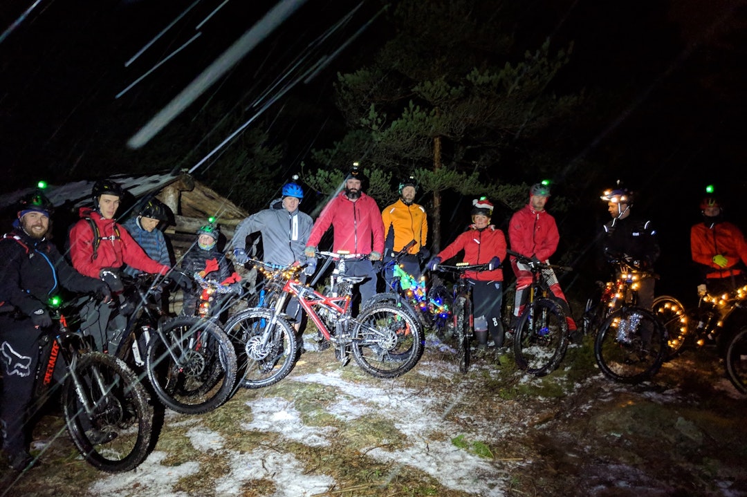 Yte, så nyte. Været plaget visst ingen på årets nissetur. Foto: Marius Larsen Yte, så nyte. Været plaget visst ingen på årets nissetur. Foto: Marius Larsen