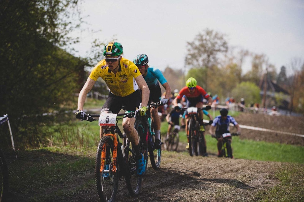 HJEMMEBANE: Norgescup-åpningen på hjemmebane på Fiskum endte med en tredjeplass. Foto: Kristoffer H. Kippernes. Erik-Hægstad-4