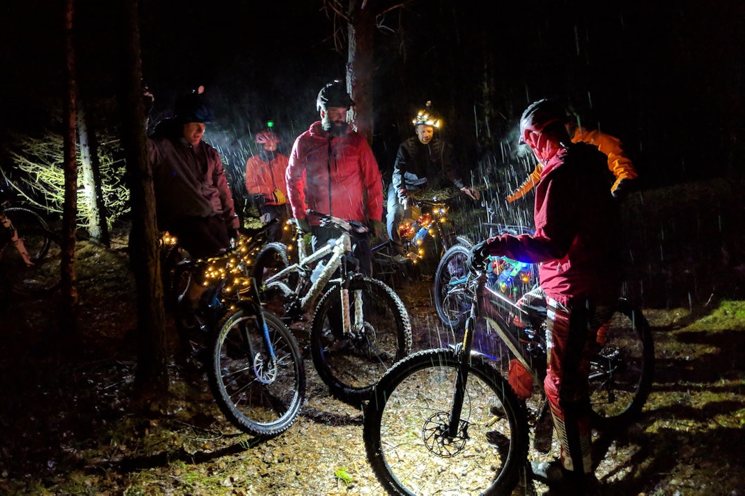 Pausene i skogen ble ikke veldig lange i år. Foto: Marius Larsen Pausene i skogen ble ikke veldig lange i år. Foto: Marius Larsen