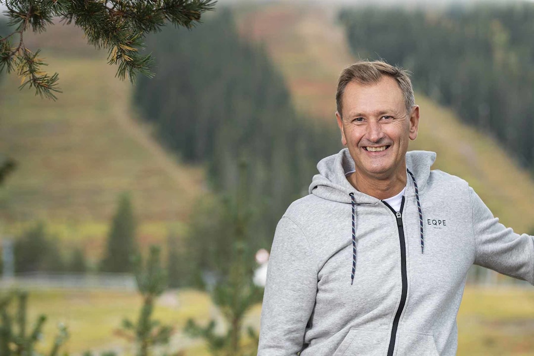 NY RETNING: Konsernsjef Stefan Sjöstrand i Skistar lanserer satsing på sommerprodukter ved destinasjonene selskapet eier. Foto: Skistar skistar sykkel stisykling
