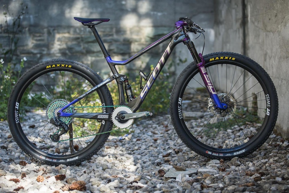 I HELFIGUR: Nino Schurter er terrengsykkelsportens største stjerne. Han får det som han vil. Ninos Scott Spark Supersonic