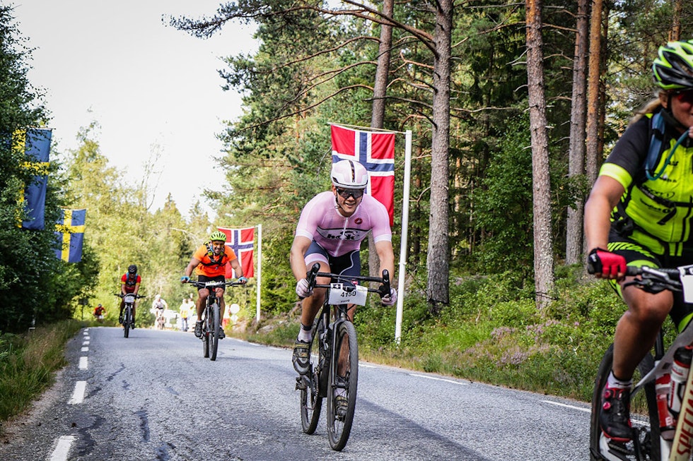 Christian Haug på Grenserittet cyclocross