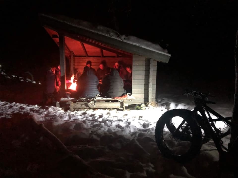 Hos GLØD Explorer blir det tradisjonen tro fatbiketur med kafferast på Global Fatbike Day kommende lørdag. Foto: GLØD Explorer Global Fatbike Day 2019