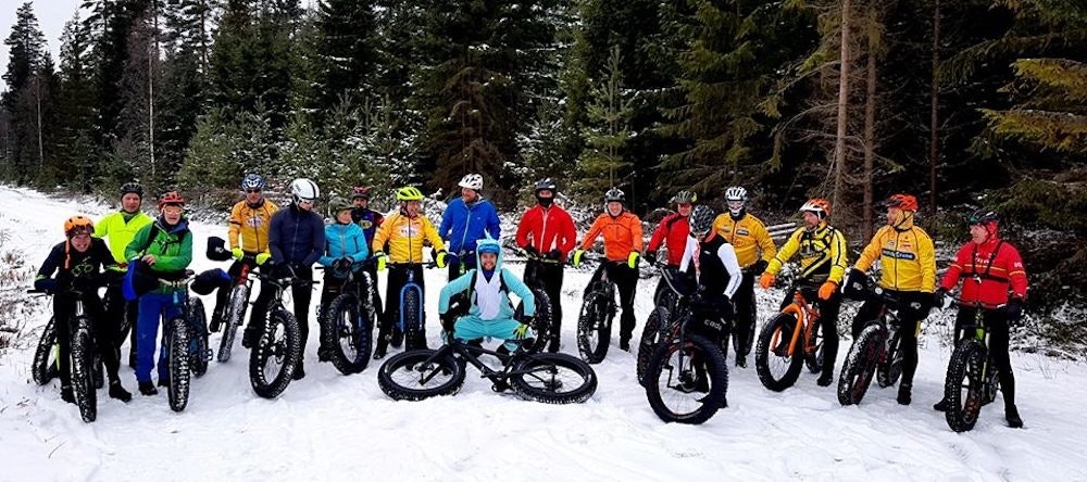 Anders Bernhoft i The Duke Sport på Råholt håper på oppsving i interessen for tjukksykkel og inviterer igjen til fellestur på Global Fatbike Day. Foto: Eirik Granly Global Fatbike Day 2019