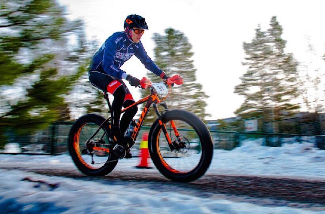 Ole Christian Fagerli tok en soleklar seier i Modum Challenge. Foto: Stian Bergsven Ole Chr Fagerli Modum Challenge 2016 - Stian Bergsven 1400x924