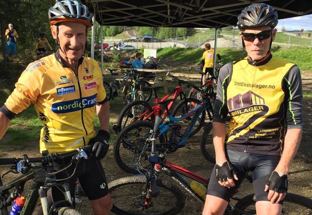 Legenden Johan Høgseth (til venstre) og Kent Harring var godt fornøyde etter prøvesyklingen. Foto: Espen Sandvold Legenden Johan Høgseth og kent Harring - Foto Espen Sandvold 1000x