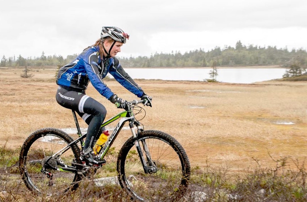 Thea Siggerud på Merida samling på Skeikampen i juni i fjor. Foto: Gjertrud Bø Thea Siggerud - Skeikampen 2015 - Gjertrud Bø 1400x924